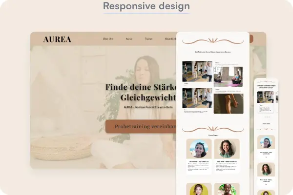 Project Aurea Project Aurea Rsponsive Design Bild